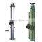 Manual winch type masts for mobile street lights telescopic light tower