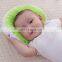Feather silk floss Breathable baby flat head non-toxic custom cover memory baby pillow