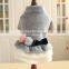Bow tie tweed teddy bear-style dress dog apparel pet clothes dog clothes patterns