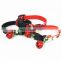 2019 Christmas Pet Products buckle bell dog collar