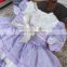 baby spanish dresses for girls clothes vintage lace purple party baby dress kids wholesale children clothing frock