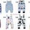 Baby Print Rompers 40+ Designs Boy Girls Cactus Forest Road Newborn Infant Baby Girls Boys Summer Clothes Jumpsuit Playsuits 3-1