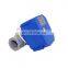 2 way plastic brass stainless steel 304 electric motor ball valve with mini actuator 5v 12v 24v 110v 120v 220v