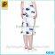 Latest Elegant Design Classic Paper Strip Print Skirt 2016