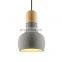 Industrial style pendant light Chinese designer cement pendant light for kitchen