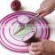 Rectangle Round Clear Surface Saver Glass Cutting Board