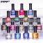Black Red Glisten Holographic  12Ml Organic Nail Polish Display