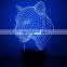 Amazing optical led light night table 3d illusion lamp for Christmas gifts