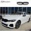 G20 340d grille for 3series G20 2017-2019year upgrade to 340 style diamond grille chrome black and silver