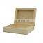 Hot sale Customized fancy unfinished playing card gift wooden box for decoupage