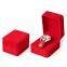 Wholesale Jewelry Packing Box Flannel Watch Box Black Jewelry Gift Box Watch Storage Box