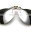 2016 new designer polarized clip on driver metal sunglasses for shortsightedness near vision
