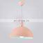 Modern Pendant Light Colorful Metal Shade Decorative Ceiling Light