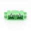 SC/APC SM Adapter Single-mode Simplex duplex 4-core fiber optic adapter LC SC FC ST factory OEM