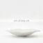 Nordic decorative tableware unglazed ceramic dry fruit decoration porcelain snack plate