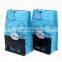 High quality 12oz coffee bag flat bottom stand up mylar coffee bag with valve and ziplock