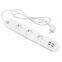 Smart Power Strip 16A Works with Alexa Google Assistant EU Standard Remote Control OEM Service