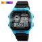 SKMEI brand 1299 5ATM waterproof mens sports wrist digital watches