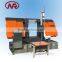 GZ4265/70 double-column cover horizontal hydraulic band saw for metal cutting