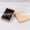 Low MOQ stock retail kraft gift paper box ring pendant for  jewelry