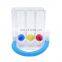 Hot sale Incentive deep 3 ball breathing exerciser/respiratory exerciser