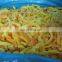 Sinocharm BRC-A approved IQF yellow bell pepper strips  Frozen bell pepper