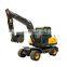 Good quality four wheels excavator spare wheel excavator in China for free shipping