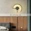 Nordic LED Art New Design Wall Light Modern LED Wall Lamp Bedroom Bedside Wall Lamps for Indoor