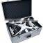 Aluminum Hard-Shell Case With Adjustable Foam for DJI Phantom 1, Phantom 2, And Phantom 3 Drones