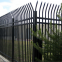 Zinc steel fence Anti climbing fence in school community Fence pole Villa yard Factory Iron fence