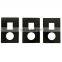 3-12mm Black White Decorative Color Silk Screen Printed Tempered Toughened Safety Glass