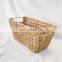 Handmade Water Hyacinth Storage Basket, Straw Basket For your laundry toy storage, bathroom organizer