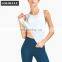 Recycled Fabric Custom Gym Singlet Women Yoga Vest Sleeveless Women's Tank Tops Loose