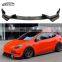MODEL Y A Style High Quality Carbon Fiber Front Lip Front Bumper Lip Front Splitter For Tesla MODEL Y