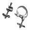 Custom size hoop style hose clamps feeder cable clamps down lead clamp