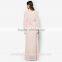 2016 New arrival fashion women dress musilm clothing with high quality maxi dress D242