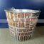CMYK Logo 8L galvanized iron tin ice bucket, ice pails, beer bucket with openner