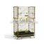 Folded mesh galvanized metal containers for Wine storage