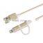 Nylon Braided MFI 2-in-1 Cable for iPhone 6 MFI Cable