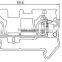 ST3-6 UK Din Rail Spring Terminal Block