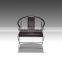 New design antique modern leather chair elegant stainless steel chair