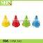 Food grade foldable silicone funnel