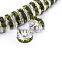 Silver Plated Olivine Color #228 Rhinestone Jewelry Rondelle Spacer Beads Variation Color and Size 4mm/6mm/8mm/10mm