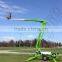 10m trailer mounted articulated boom lift hydraulic towable cherry picker for sale