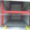 500kg load Lead rail electrical freight elevator cargo platform lift with CE