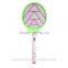 Plastic Powerful CE&ROHS ECO-Friendly Rechargeable Mosquito Swatter
