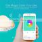 Smart RGB Light Portable Bluetooth Speaker book light with speaker and 7colors