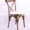 Oak Wood x Cross Back Chairs With Soft Cushions Supplier's Choice