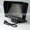 Heavy-duty Digital motorized oem lcd monitor manufacturers 7 inch in dash car tv lcd monitor tv converter