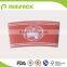 8oz 12oz printed corrugated coffee sleeve